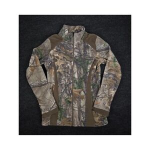 She Outdoor Womens Camo Fleece Hunting Jacket Full Zip Realtree Style Size XS
